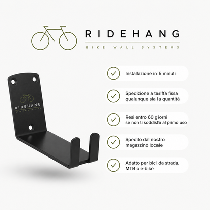 Il RideHang™ - La tua bici merita il muro giusto